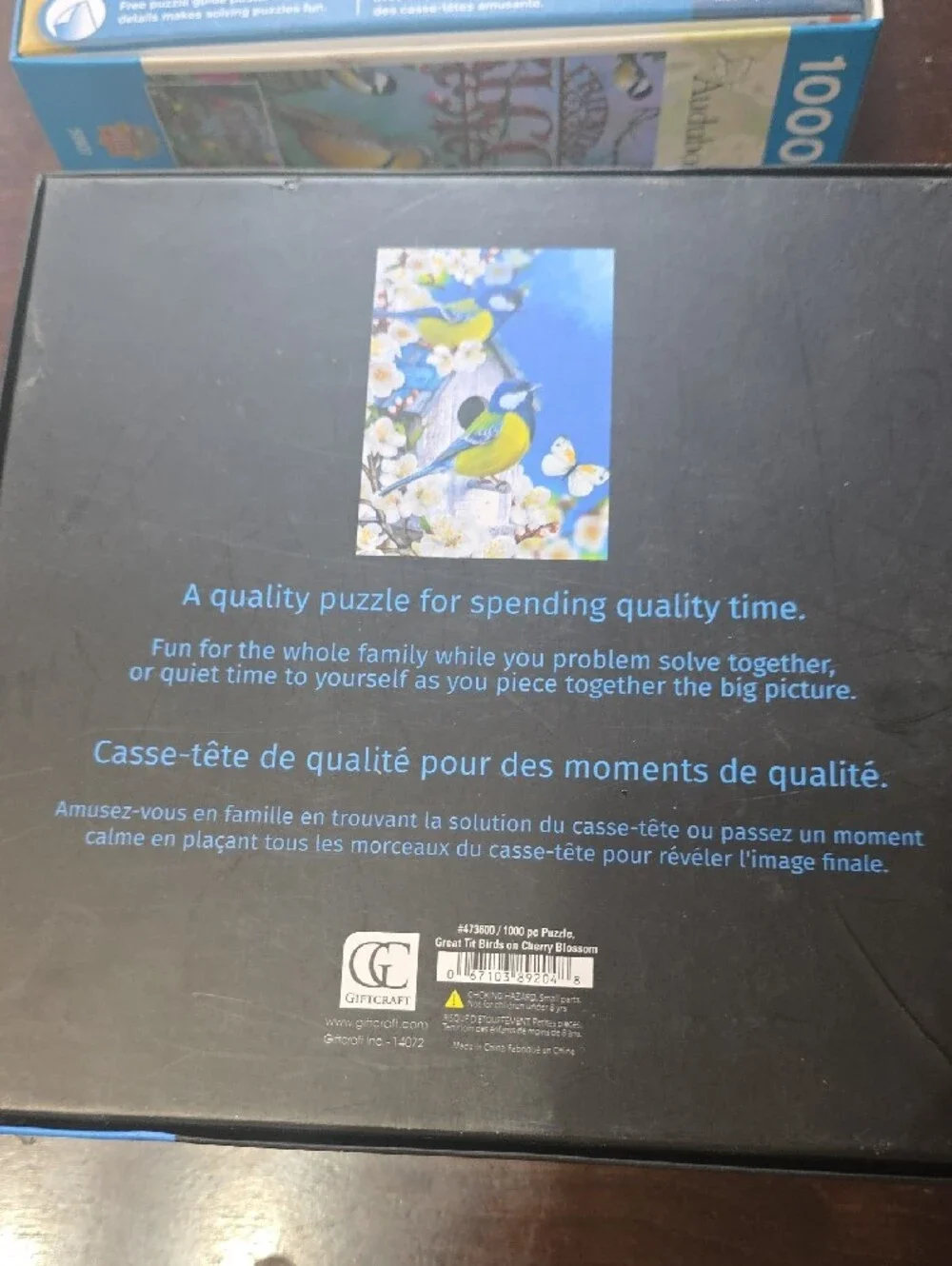 2 Bird Puzzles - Audubon & Giftcraft 1000 Pcs
